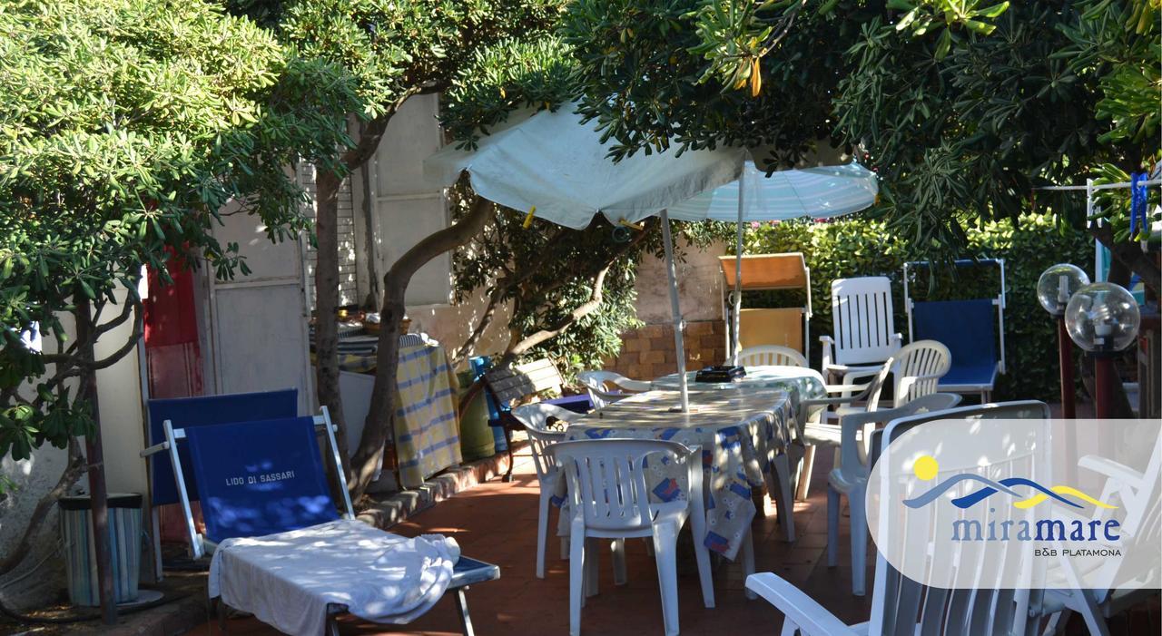 Miramare Struttura Sulla Spiaggia Platamona Exterior foto